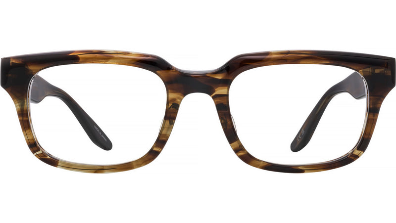 Hinkley Brown Square Eyeglasses