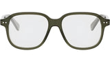 CELINE Thin Green Square Eyeglasses