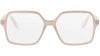 CELINE Thin Pink Geometric Eyeglasses - 55-15-140