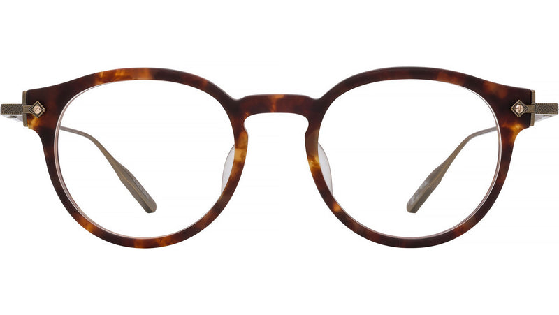 Eugene Havana Round Eyeglasses