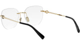 Bvlgari Bvlgari Yellow Geometric Eyeglasses