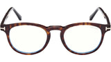 FT5891-B 056 Shiny Dark Havana With Black