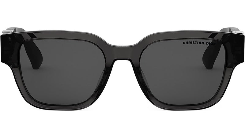 Dior Oblique 1I Shiny Black Squared Sunglasses