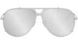 DiorBlackSuit A3U Silver Pilot Sunglasses