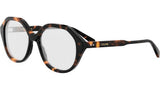 CELINE Thin Tortoise Geometric Eyeglasses