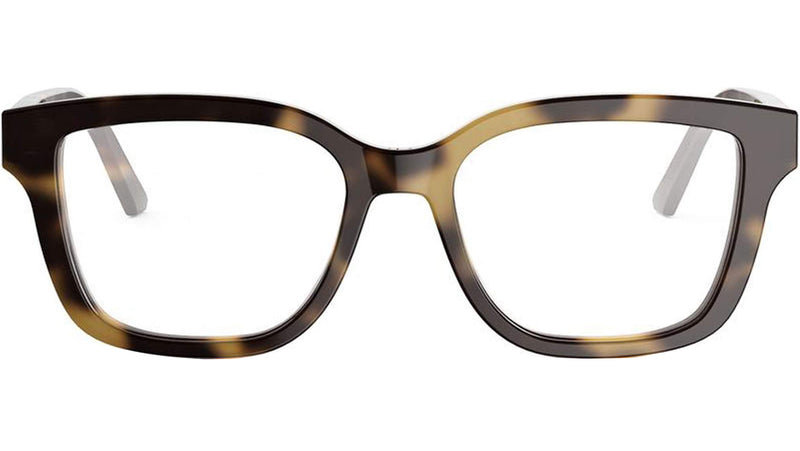 DiorGlowO S1I Havana Squared Eyeglasses