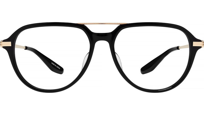 Dunn Black Pilot Eyeglasses