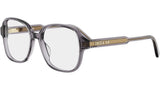 DiorPrismeO S6I Grey Geometric Eyeglasses
