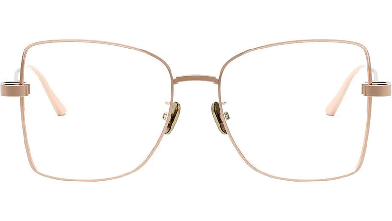 CDiorO B1F Rose Gold Butterfly Eyeglasses