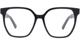DiorSpiritO S3I Black Square Eyeglasses