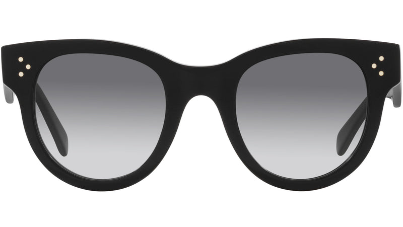 CELINE 3 Dots Black Round Sunglasses