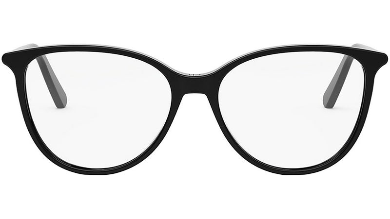 Mini CD O B7I Shiny Black Butterfly Eyeglasses