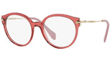 MU 04PV U681O1 transparent amaranth