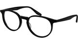 Norton Black Round Eyeglasses