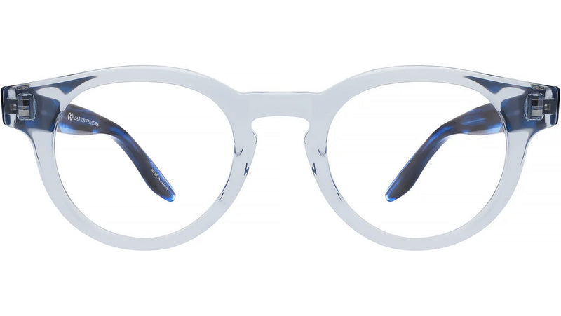 Oxford Blue Round Eyeglasses