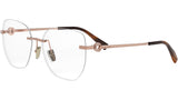 Bvlgari Bvlgari Rose Geometric Eyeglasses