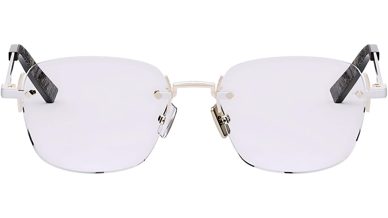 CD DiamondO S5U Gold Geometric Eyeglasses