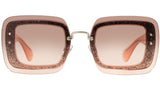 MU 01RS UEU1E2 transparent pink glitter