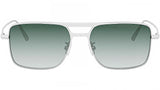 DiorBlackSuit 17U Silver Squared Sunglasses