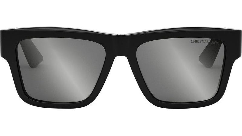 Dior3D S2I Shiny Black Squared Sunglasses