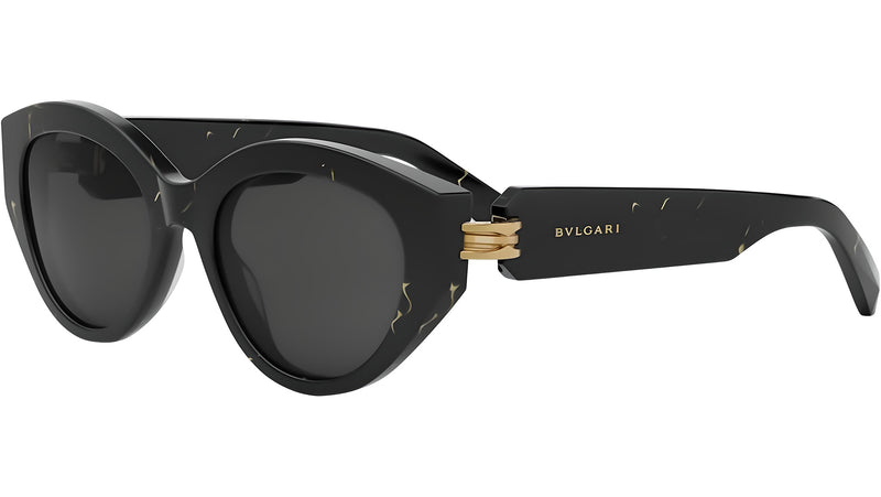 B.zero1 Black Oval Sunglasses