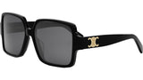 Triomphe Black Butterfly Sunglasses