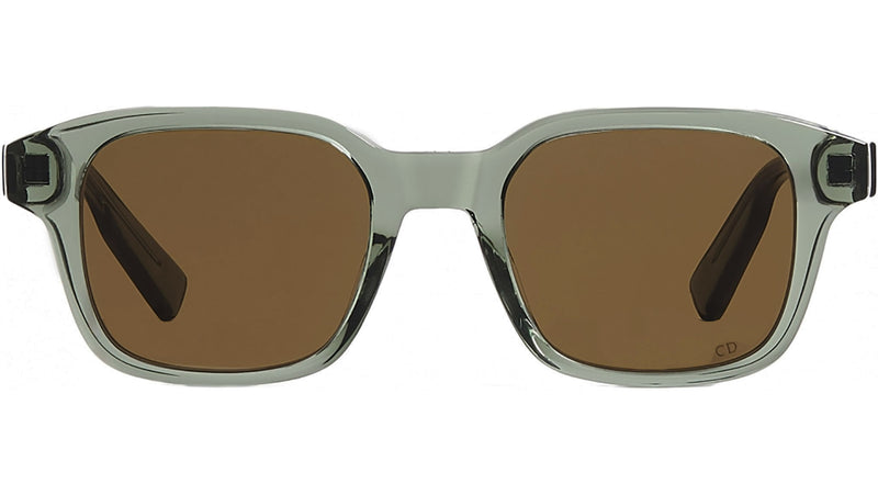 DiorRibbon S1I Green Geometric Sunglasses