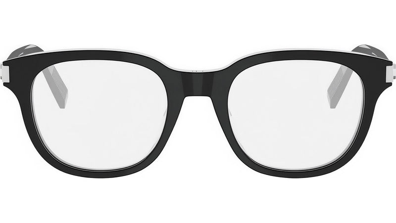 CD IconO S5I Black Rectangular Eyeglasses