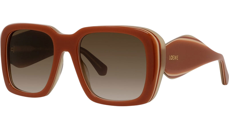 Signature Orange Square Sunglasses