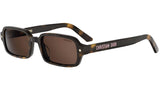 DiorPacific S3I Havana Rectangular Sunglasses