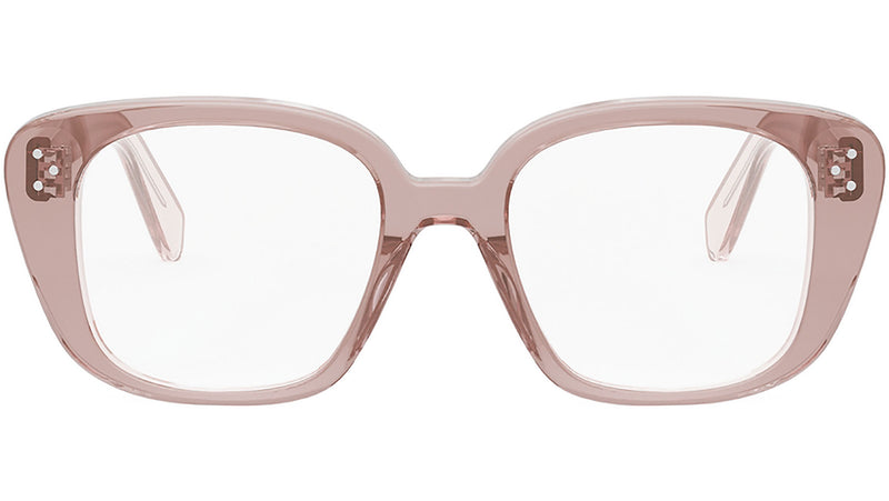 CELINE 3 Dots Pink Butterfly Eyeglasses