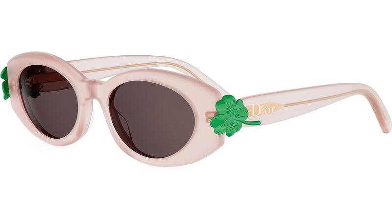 Dior Clover B1I Pink Oval Sunglasses