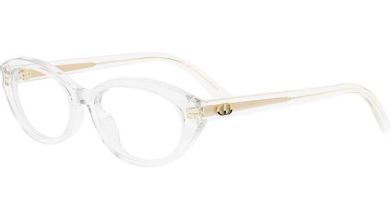 DiorGlowO B1I Crystal Oval Eyeglasses