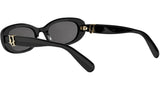 Dior Oblique B1I Black Oval Sunglasses