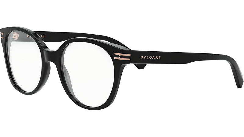 B.zero1 Black Round Eyeglasses