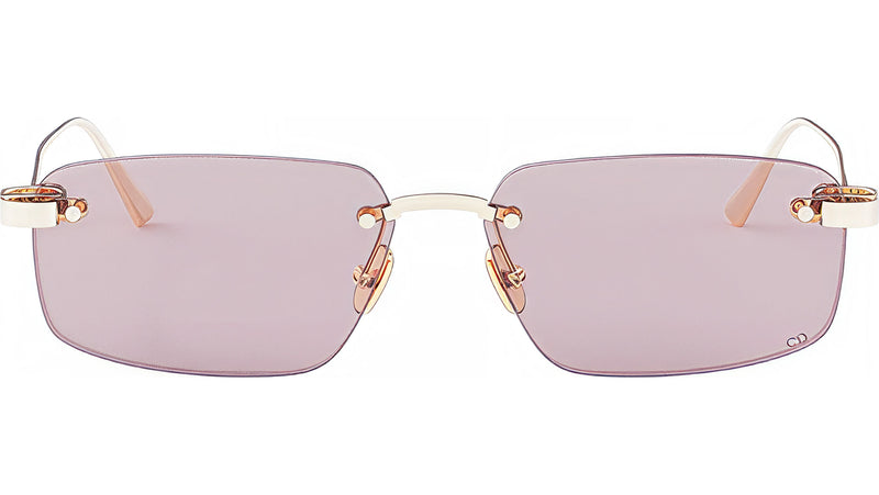 CDior S4U Gold Rectangular Sunglasses