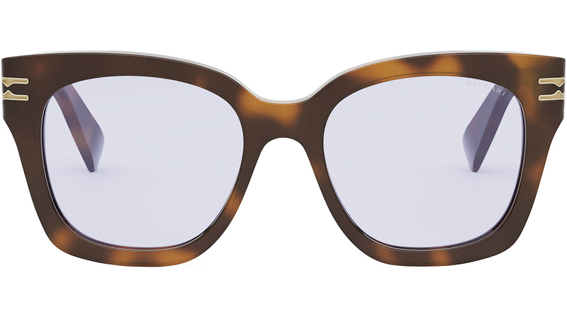 B.zero1 Havana Geometric Eyeglasses