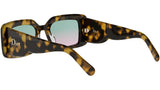 DiorLuckyCharms S1I Havana Rectangular Sunglasses