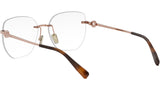 Bvlgari Bvlgari Rose Geometric Eyeglasses