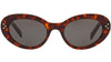 CELINE 3 Dots Havana Round Sunglasses - 53-21-145