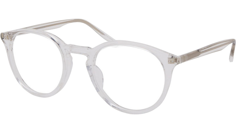 Princeton Transparent Round Eyeglasses