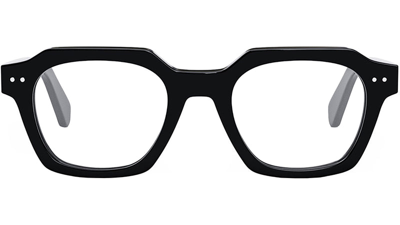 CELINE Thin Black Geometric Eyeglasses