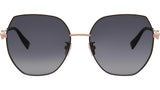 Bvlgari Bvlgari Rose Gold Butterfly Sunglasses