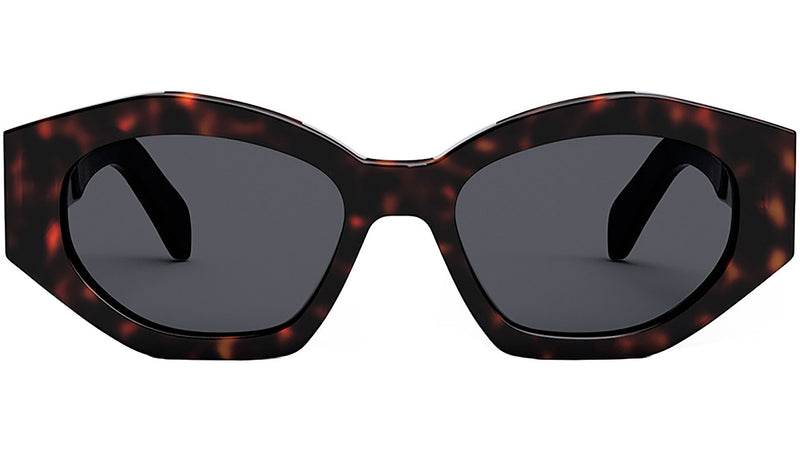 Triomphe Dark Havana Cat Eye Sunglasses