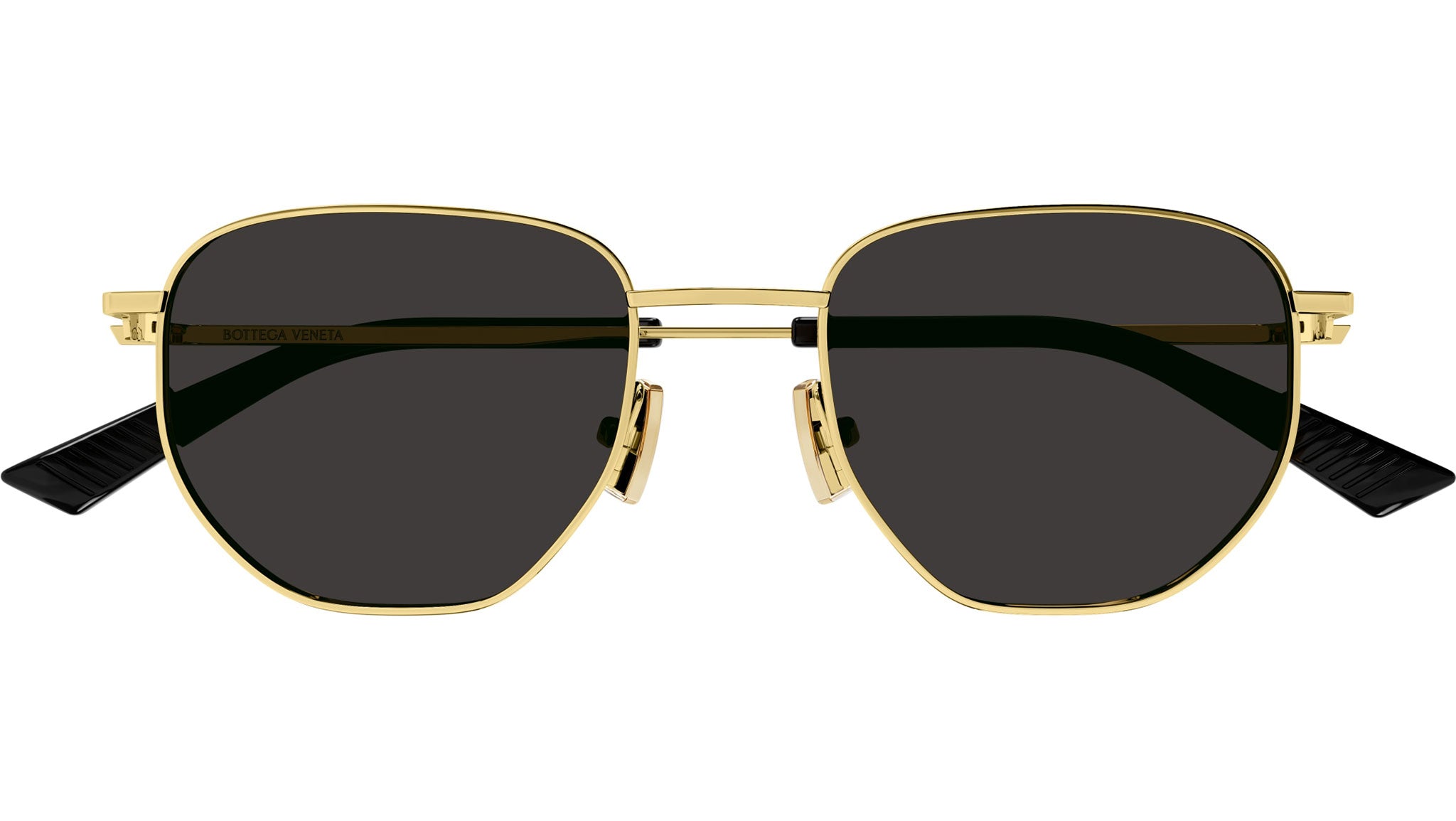 Occhiali da sole Bottega Veneta BV1301S 005 Oro Lucido – Ottica Borin