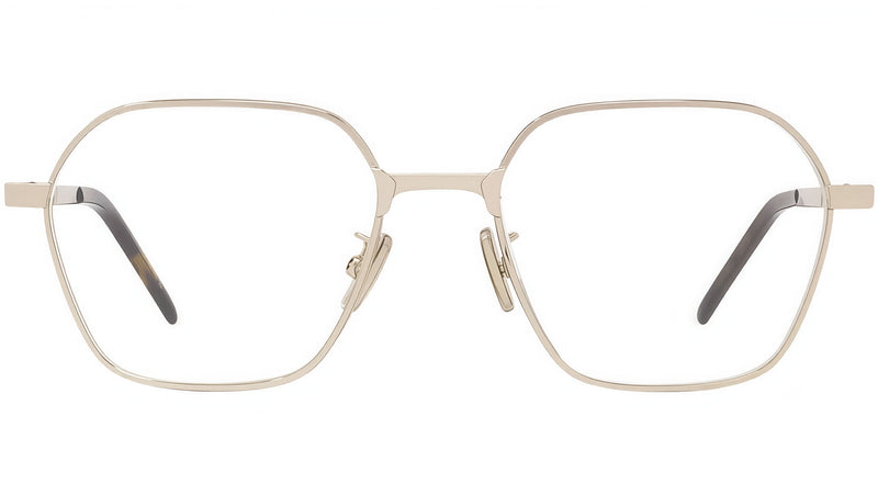GV One Gold Geometric Eyeglasses