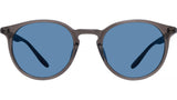 Princeton Grey Round Sunglasses