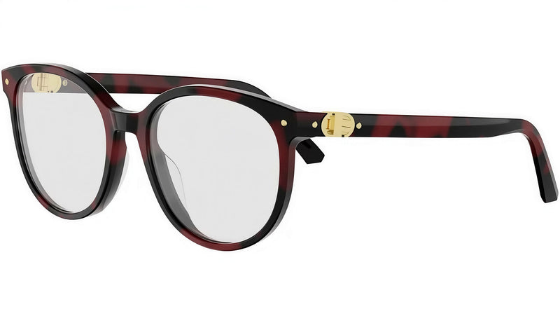 Petit CDO R1I Red Havana Round Eyeglasses