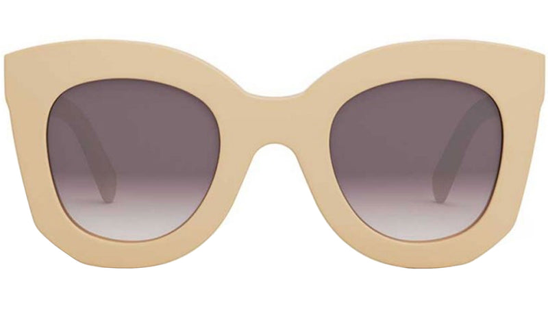 CELINE 3 Dots Beige Butterfly Sunglasses