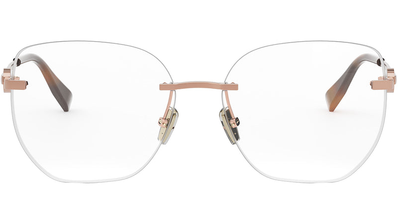 Bvlgari Bvlgari Rose Geometric Eyeglasses